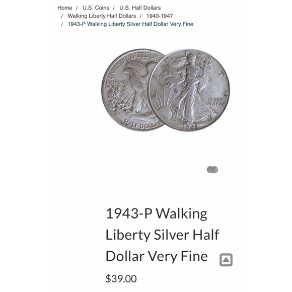 Handcrafted Silver “Walking Liberty” Coin Ring 8.5 - Picture 11 of 14